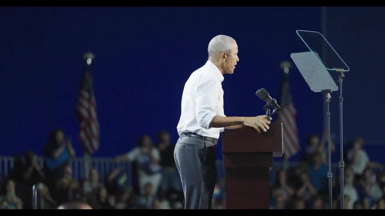 Barack Obama Rally poster